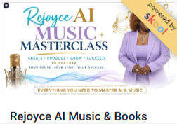 Rejoyce AI Music and Books learning community